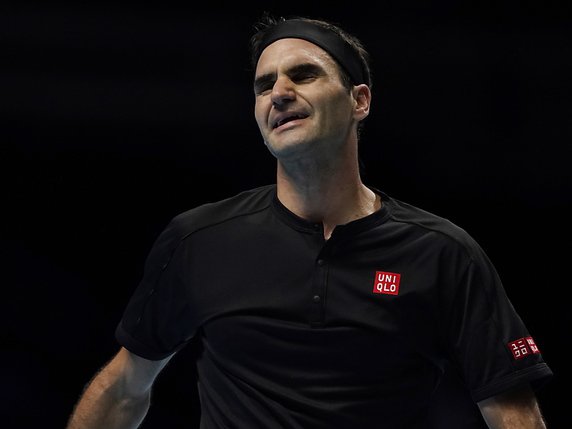 Déçu par son élimination en demi-finale du Masters, Roger Federer tire tout de même un bilan positif de son année 2019 © KEYSTONE/EPA/WILL OLIVER