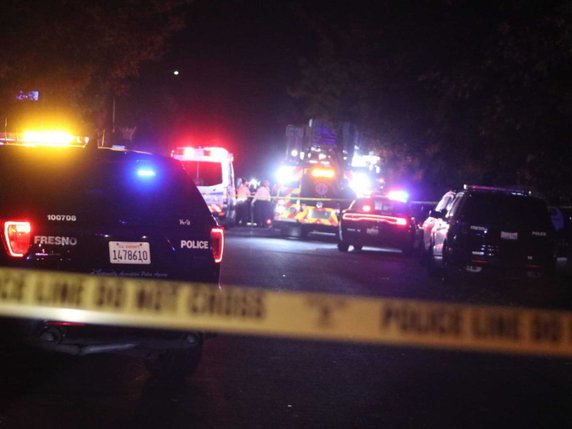 Le ou les auteurs des coups de feu, encore non identifiés, sont parvenus à prendre la fuite. © KEYSTONE/AP The Fresno Bee/LARRY VALENZUELA