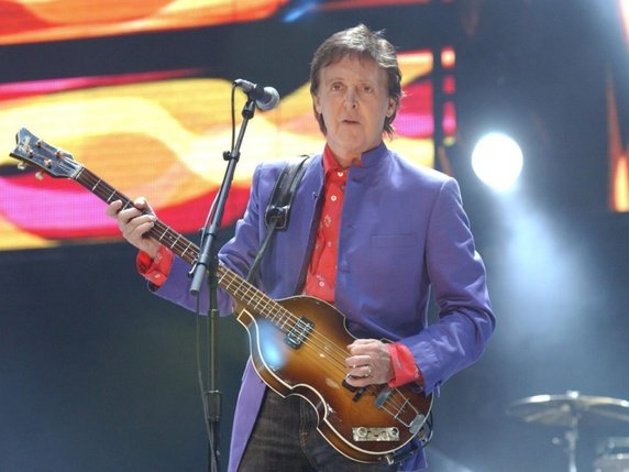 La dernière participation de Paul McCartney au festival de Glastonbury remonte à 2004 (archives). © KEYSTONE/EPA/YUI MOK