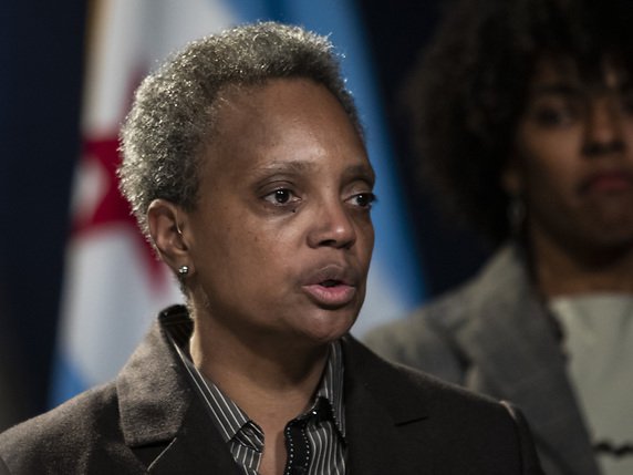 La maire de Chicago, Lori Lightfoot, a qualifié les images qui ont circulé sur les réseaux sociaux de "très troublantes" (archives). © KEYSTONE/AP Chicago Sun-Times/ASHLEE REZIN GARCIA