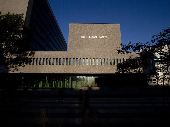 Le siège d'Europol à La Haye. © KEYSTONE/AP/PETER DEJONG