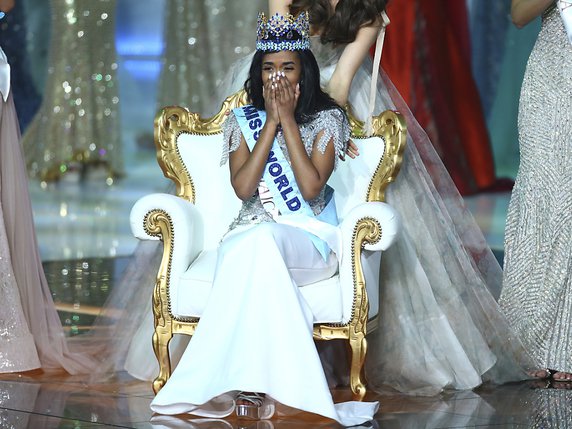 La Jamaïcaine Toni-Ann Singh a été élue Miss Monde 2019. © KEYSTONE/AP Invision/JOEL C RYAN