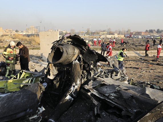 L'avion s'est écrasé mercredi peu après son décollage à l'aéroport international de Téhéran (archives). © KEYSTONE/AP