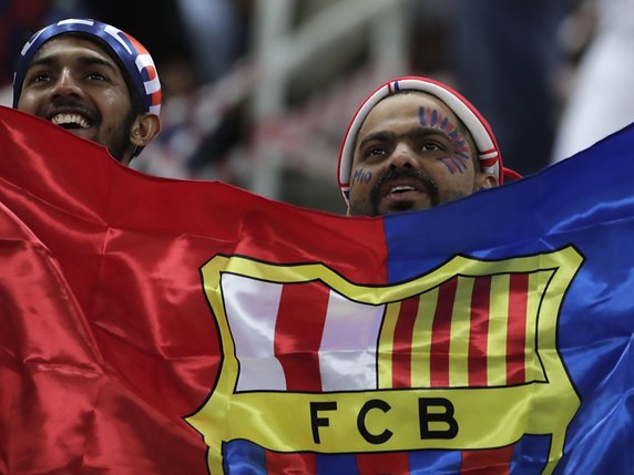 Les fans du Barça en font le club le plus riche du monde. © KEYSTONE/AP/KJ
