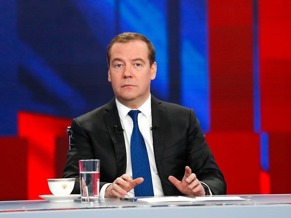 Le gouvernement de Dmitri Medvedev a démissionné (archives). © KEYSTONE/EPA SPUTNIK POOL/DMITRY ASTAKHOV / SPUTNIK /