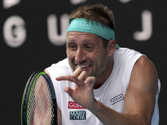 Le tennis est "un sport de fous" pour Sandgren © KEYSTONE/AP/MDB KAJ