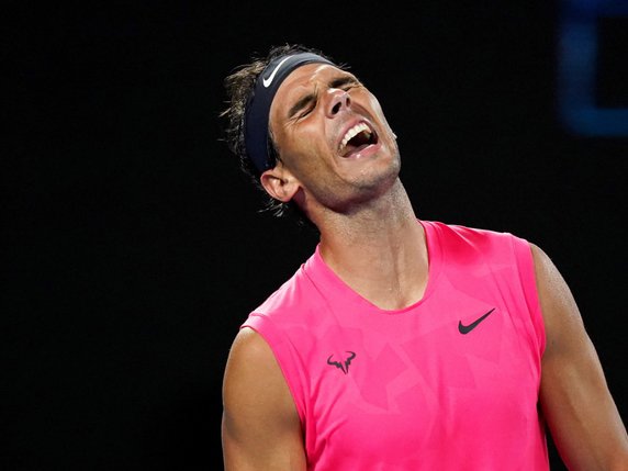 Rafael Nadal a perdu gros mercredi soir à Melbourne. © Keystone/EPA/MICHAEL DODGE