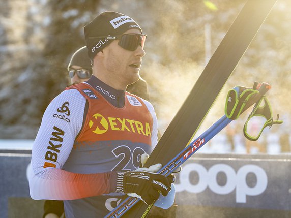 Dario Cologna est 10e du Ski Tour après deux étapes © KEYSTONE/URS FLUEELER