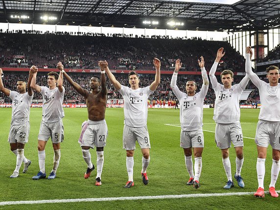 Le Bayern s'est aisément imposé à Cologne dimanche © KEYSTONE/AP/Martin Meissner