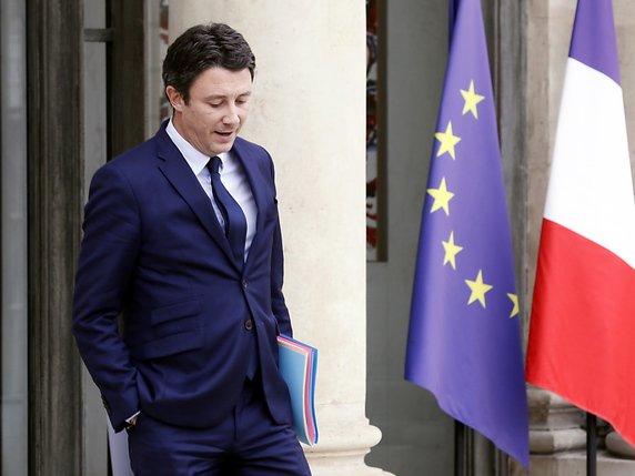 Benjamin Griveaux a annoncé le retrait de sa candidature à la mairie de Paris après la divulgation des vidéos intimes (archives). © KEYSTONE/EPA/ETIENNE LAURENT