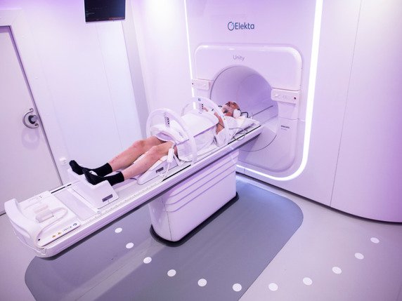L'accélérateur linéaire IRM Elekta Unity de l'Hôpital Riviera-Chablais permet notamment de mieux discerner les tumeurs. © Hôpital Riviera-Chablais