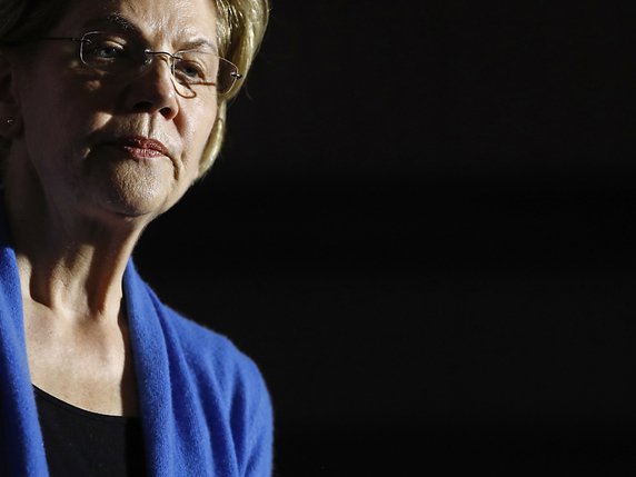 La sénatrice Elizabeth Warren a essuyé un cruel revers, perdant même son fief du Massaschusetts au profit de Joe Biden. © KEYSTONE/AP/Patrick Semansky