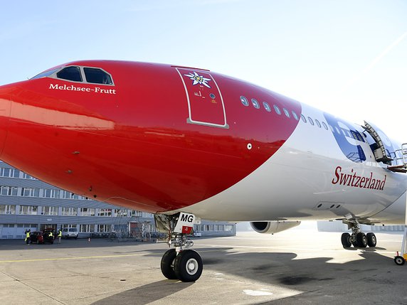 Le DFAE a affrété deux avions avec la collaboration des compagnies Swiss et Edelweiss (Photo prétexte). © KEYSTONE/WALTER BIERI