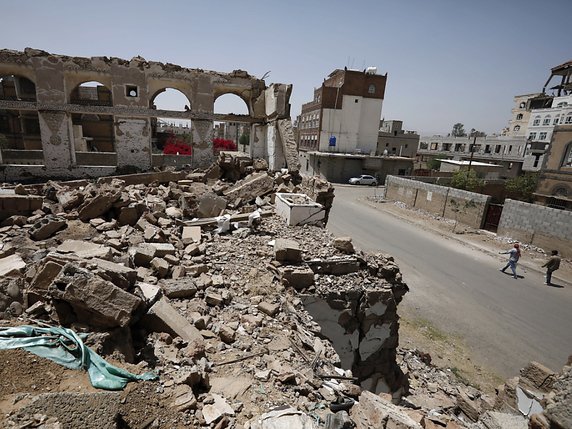 Le Yémen est ravagé par la guerre depuis plus de cinq ans. © KEYSTONE/EPA/YAHYA ARHAB