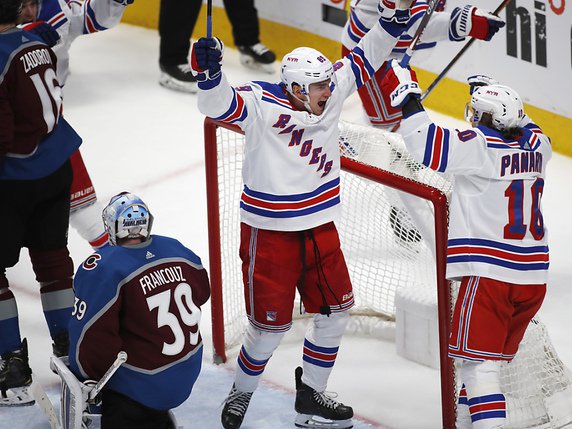 Pourrait-on revoir de la NHL en août? © KEYSTONE/AP/David Zalubowski