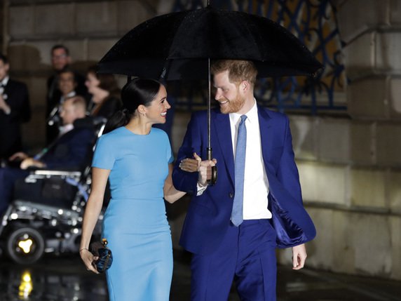 Selon The Sun, Harry et Meghan ont pris pris un jet privé pour Los Angeles la semaine dernière (archives). © KEYSTONE/AP/Kirsty Wigglesworth