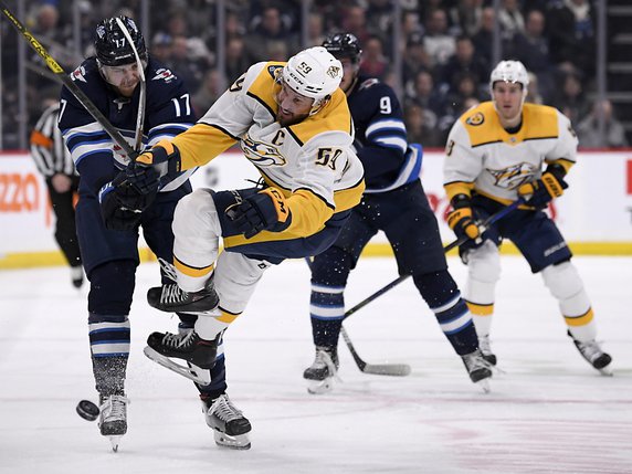 Roman Josi jouit d'une grand considération en NHL. © KEYSTONE/AP/Fred Greenslade