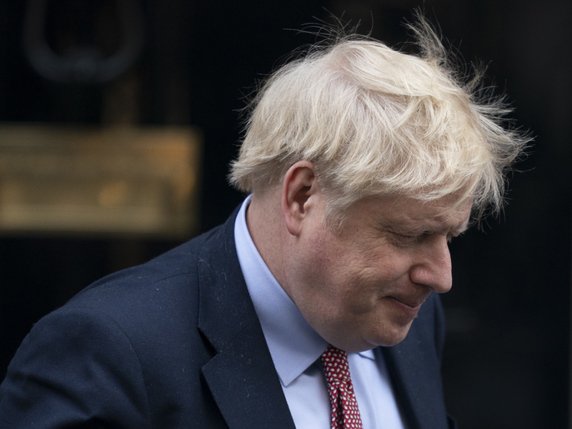 L'admission de Boris Johnson aux soins intensifs est survenue au lendemain de son hospitalisation dans le centre de Londres. © KEYSTONE/EPA/WILL OLIVER