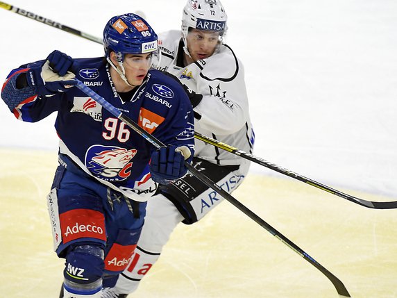 Le Zurichois Tim Berni espère décrocher une place en NHL avec les Columbus Blue Jackets. © KEYSTONE/WALTER BIERI