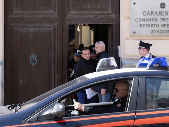 373 mafieux et trafiquants de drogue libérés de prison et assignés à résidence depuis mars en Italie (archives). © KEYSTONE/EPA ANSA/FRANCESCO BELLINA