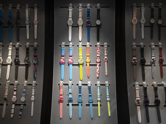 La Chine a absorbé un tiers des exportations horlogères suisses le mois passé, relève la Fédération de l'industrie horlogère. (archives) © KEYSTONE/PETER KLAUNZER