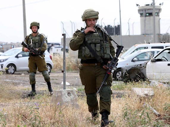 Israël et la Cisjordanie ont été le théâtre à partir d'octobre 2015 d'une vague d'attaques anti-israéliennes (archives). © KEYSTONE/EPA/ABED AL HASHLAMOUN