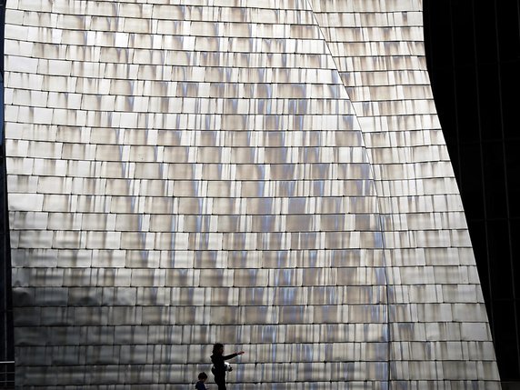 Le Musée Guggenheim à Bilbao en Espagne vient de rouvrir. © KEYSTONE/EPA/LUIS TEJIDO