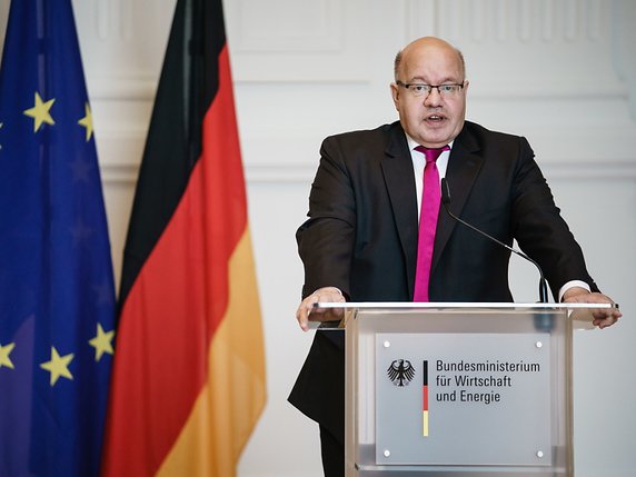 Peter Altmeier, ministre allemand de l'Economie © KEYSTONE/EPA/CLEMENS BILAN / POOL