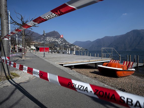 Au vu de son importance économique par rapport PIB national, le Tessin est le canton qui affiche le plus haut taux de crédits Covid-19. (archives) © KEYSTONE/Ti-Press/Francesca Agosta