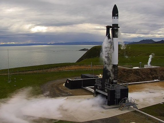Le site de lancement des fusées Rocket Lab se trouve dans la péninsule de Mahia, sur la côte est de l'île du Nord de la Nouvelle-Zélande (archives). © KEYSTONE/EPA ROCKET LAB/ROCKET LAB / HANDOUT