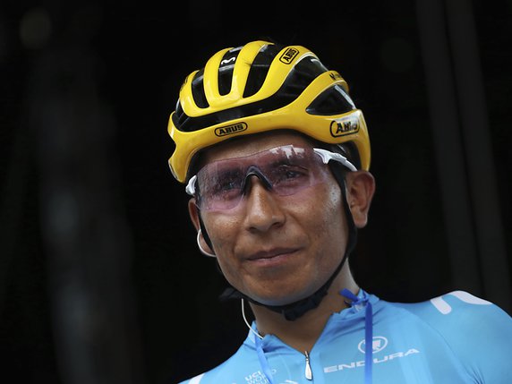 Quintana est au repos forcé pour 2 semaines après son accident © KEYSTONE/AP/Thibault Camus