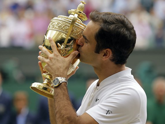 Roger Federer a reconnu que Wimbledon lui manquait © KEYSTONE/AP/Alastair Grant