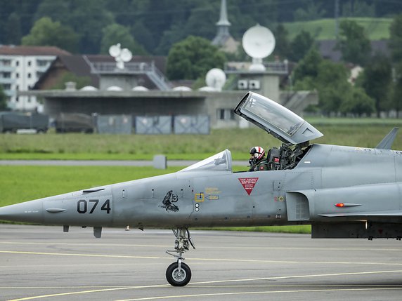 Les F-5 Tiger sont déjà obsolètes et ne volent que de jour et si la météo le permet (archives). © KEYSTONE/ALEXANDRA WEY