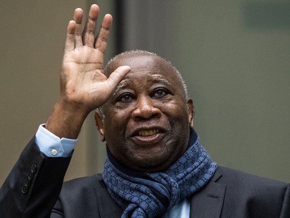 L'ex-président ivoirien Laurent Gbagbo a été condamné par la justice ivoirienne à 20 ans de prison pour le "braquage" de la Banque centrale des Etats d'Afrique de l'Ouest pendant la crise post-électorale de 2010-2011 (archives). © KEYSTONE/AP/Jerry Lampen