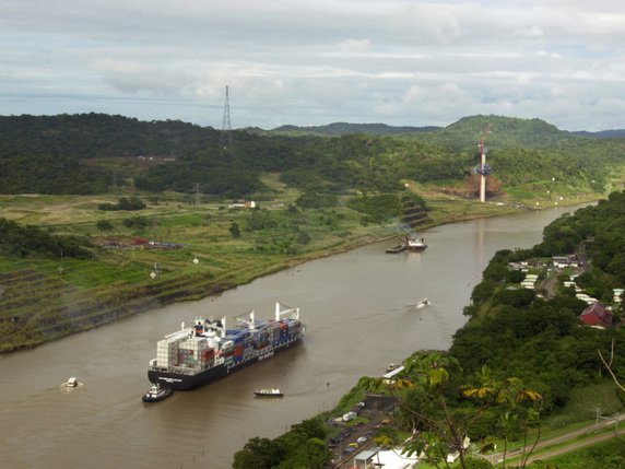 le canal de Panama relie l'océan Atlantique à l'océan Pacifique au travers de l'isthme de Panama (archives). © KEYSTONE/AP/KATHRYN COOK