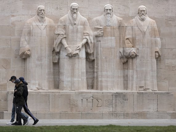 Le Musée international de la Réforme propose dès mercredi une exposition temporaire sur les influences protestantes aux Etats-Unis (photo d'illustration). © KEYSTONE/GAETAN BALLY