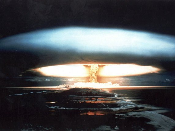 La France, qui a mené des essais nucléaires à Mururoa, en Polynésie française, n'a pas signé le traité, tout comme la Suisse (archives). © KEYSTONE/AP/STR