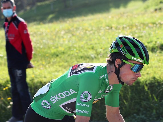 Primoz Roglic est insatiable sur cette Vuelta avec trois victoires d'étape. © KEYSTONE/EPA/Kiko Huesca