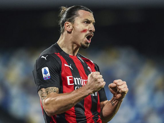 Zlatan Ibrahimovic brille avec le Milan AC. Mais il avait quitté la sélection suédoise de lui-même. © KEYSTONE/AP/Alessandro Garofalo