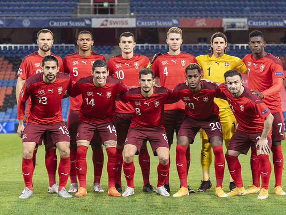 L'équipe de Suisse est maintenue en Ligue A de la Ligue des nations. © KEYSTONE/ALESSANDRO DELLA VALLE