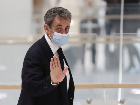 Le procès pour corruption de l'ancien président français Nicolas Sarkozy reprendra lundi (archives). © KEYSTONE/EPA/CHRISTOPHE PETIT TESSON