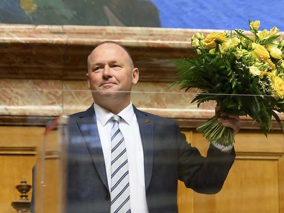 Andreas Aebi va présider les débats du Conseil national. © KEYSTONE/ALESSANDRO DELLA VALLE