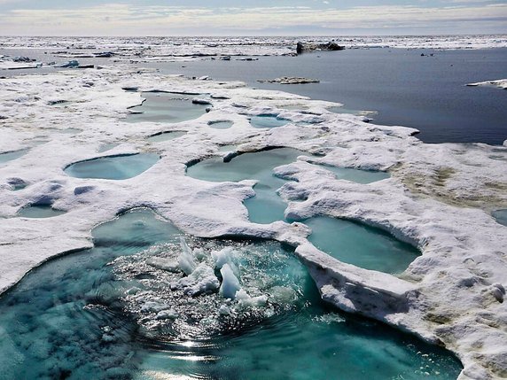 Le gouvernement de Donald Trump a lancé formellement mi-novembre une procédure visant à vendre des concessions pétrolières et gazières dans le refuge national de la faune de l'Arctique, en Alaska (archives). © KEYSTONE/AP/David Goldman
