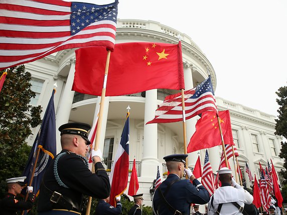 La Chine a encore enregistré en 2020 un excédent commercial en hausse de 7,1% à 316,9 milliards de dollars avec les Etats-Unis. Le chiffre est le plus élevé depuis 2018 (archives). © KEYSTONE/AP/ANDREW HARNIK