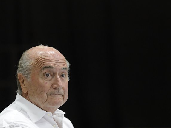 Sepp Blatter plongé dans un coma artificiel. © KEYSTONE/EPA/LAURENT GILLIERON