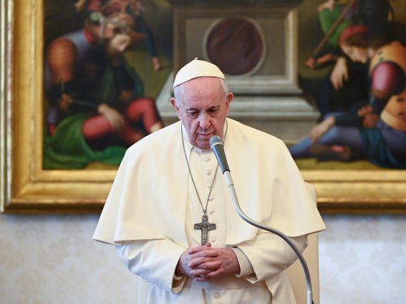Le pape François est âgé de 84 ans (archives). © KEYSTONE/EPA VATICAN MEDIA/VATICAN MEDIA HANDOUT
