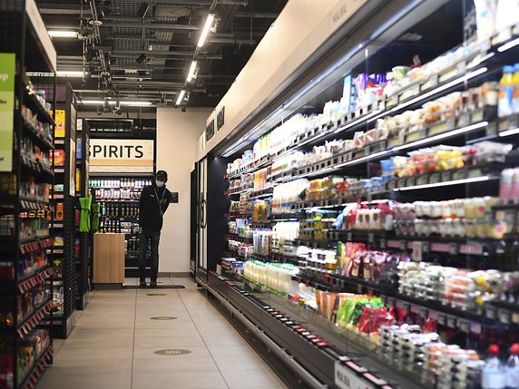 Le magasin fonctionnera sous la marque Fresh déjà utilisée au Royaume-Uni pour l'épicerie en ligne. (archives) © KEYSTONE/AP/Victoria Jones