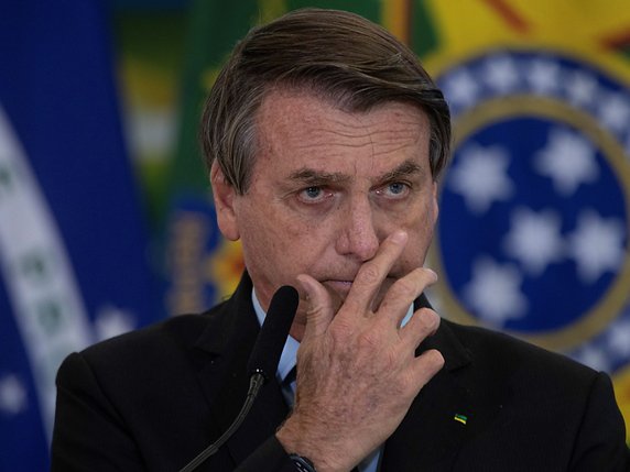 Près de quatre mois après avoir atteint la moitié de son mandat de quatre ans, le président brésilien Jair Bolsonaro a remanié son gouvernement (archives). © KEYSTONE/EPA/Joedson Alves