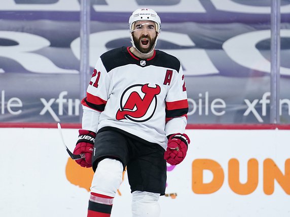 Kyle Palmieri quitte les Devils © KEYSTONE/AP/Matt Slocum