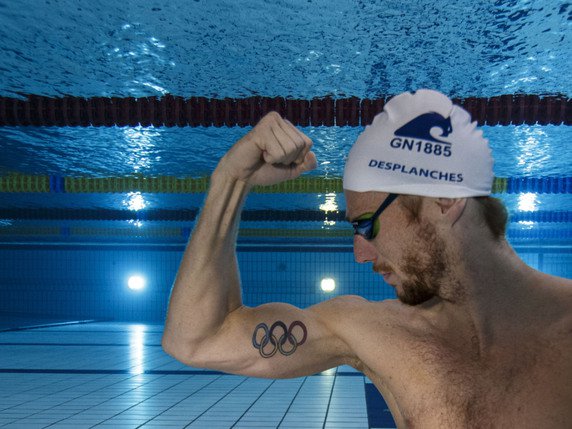 Desplanches a son rêve olympique gravé dans la peau © KEYSTONE/PATRICK B. KRAEMER